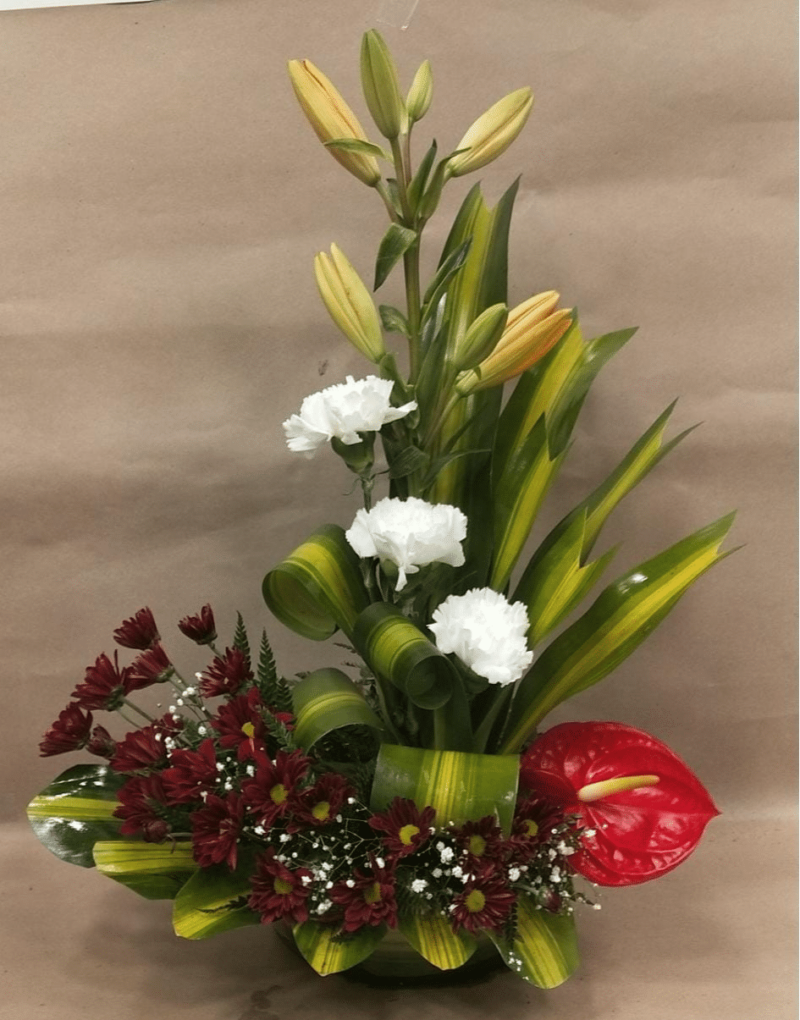 Floral Arrangement in Vase