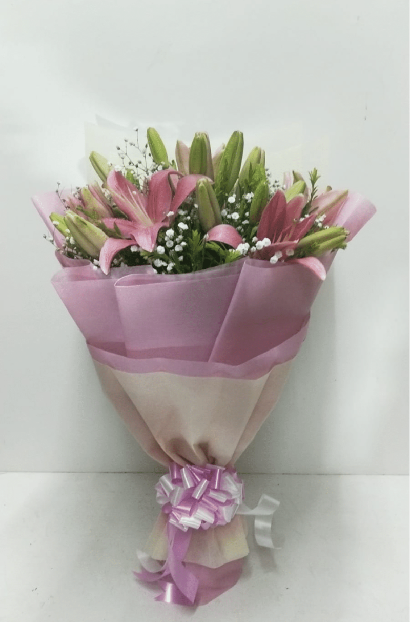 Bouquet/Hand Bunch of Asiatic Lily