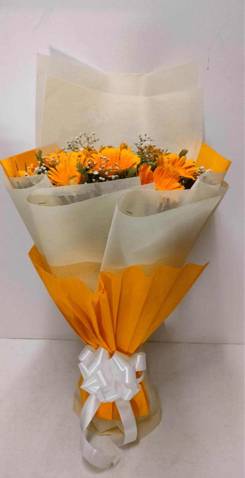 Bouquet made with Gerbera
